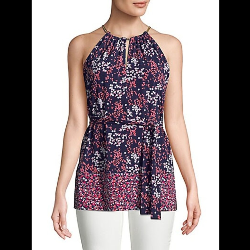 MICHAEL Michael Kors Blooms Halter Top